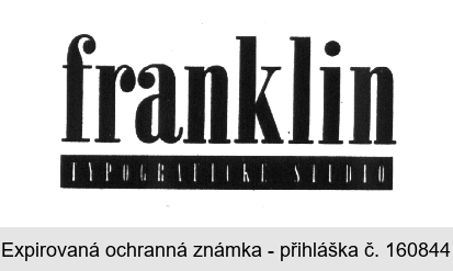 franklin TYPOGRAFICKÉ STUDIO