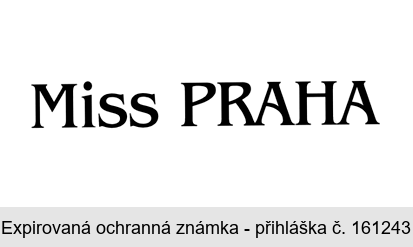 Miss PRAHA