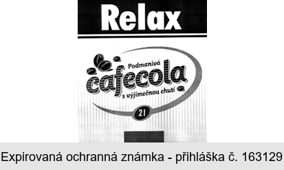 Relax Podmanivá cafecola s výjimečnou chutí