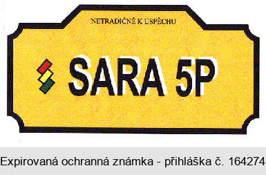 NETRADIČNĚ K ÚSPĚCHU SARA 5P