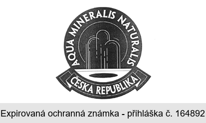 AGUA MINERALIS NATURALIS ČESKÁ REPUBLIKA