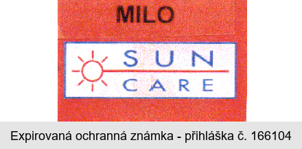 MILO SUN CARE