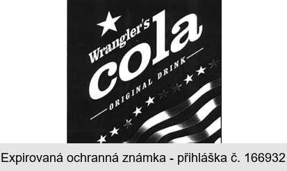 Wrangler's cola ORIGINAL DRINK