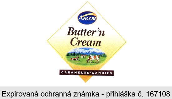 ARCOR Butter'n Cream CARAMELOS-CANDIES
