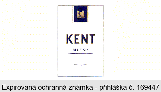 KENT BLUE SIX - 6 -