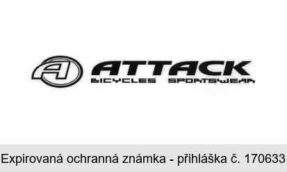 A ATTACK BICYCLES SPORTSWEAR