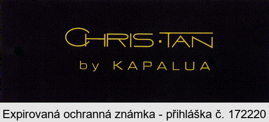CHRIS.TAN by KAPALUA