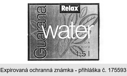 Relax Guarana water