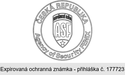 ČESKÁ REPUBLIKA  Agency of Security FENIX  BEZPEČNOSTNÍ SLUŽBA ASF