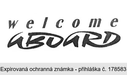 welcome ABOARD