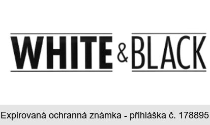 WHITE & BLACK