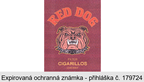 RED DOG CIGARILLOS CHERRY