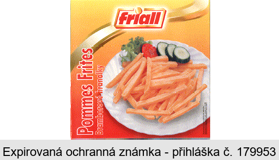 friall Pommes Frites Bramborové hranolky