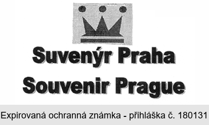 Suvenýr Praha  Souvenir Prague