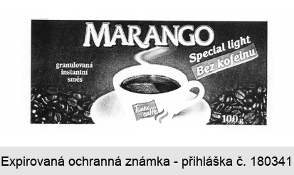 MARANGO Special light bez kofeinu Timex caffé