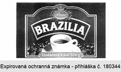 BRAZILIA instantní káva Timex ZLÍN