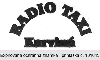 RADIO TAXI Karviná