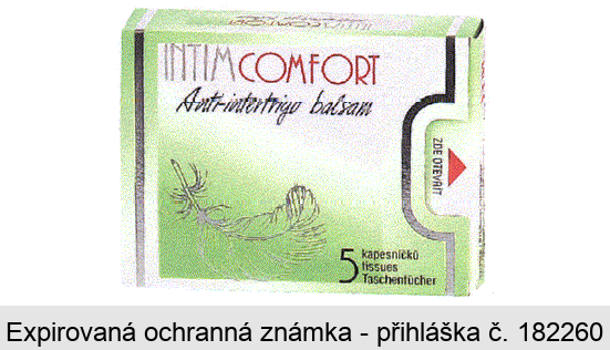 INTIMCOMFORT Anti-intertrigo balsam