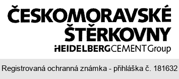 ČESKOMORAVSKÉ ŠTĚRKOVNY HEIDELBERGCEMENT Group