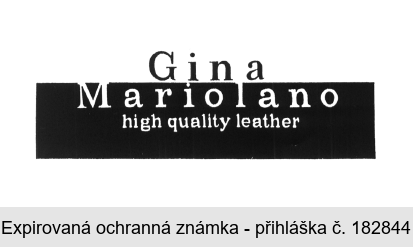 Gina Mariolano high quality leather