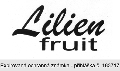 Lilien fruit