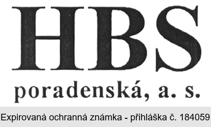 HBS poradenská, a.s.