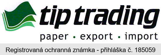 tip trading paper export import