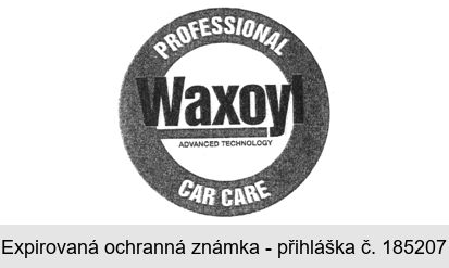 Waxoyl ADVANCED TECHNOLOGY PROFESSIONAL CAR CARE