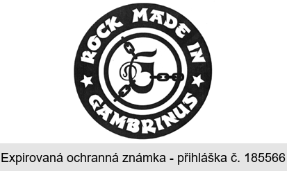 ROCK MADE IN GAMBRINUS