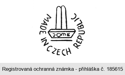 JOME MADE IN CZECH REPUBLIC