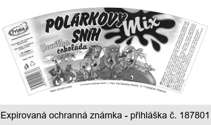 Prima POLÁRKOVÝ SNÍH Mix Vanilka čokoláda Nowaco