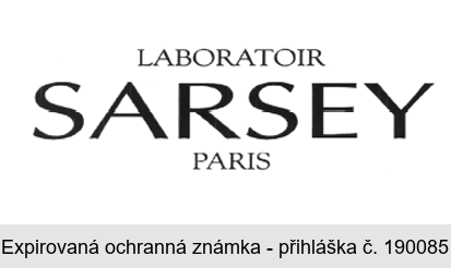 LABORATOIR SARSEY PARIS