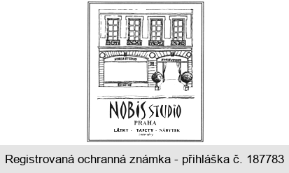NOBIS STUDIO PRAHA LÁTKY- TAPETY- NÁBYTEK interiéry