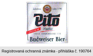 Založeno roku 1795, Pito, ORIGINÁL Nealko, SVĚTLÉ NEALKOHOLICKÉ PIVO, Budweiser Bier