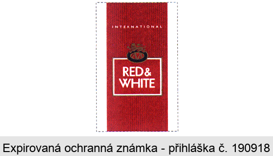 INTERNATIONAL RED & WHITE
