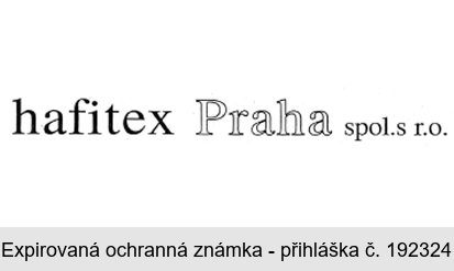 hafitex Praha spol. s r.o.