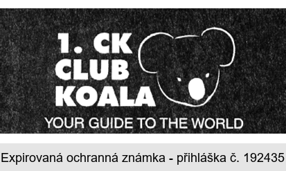 1. CK CLUB KOALA YOUR GUIDE TO THE WORLD
