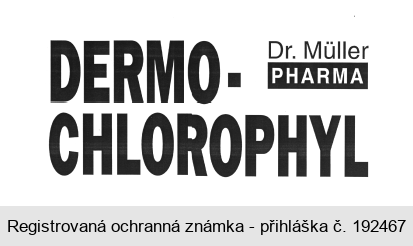 DERMO - CHLOROPHYL Dr. Müller PHARMA