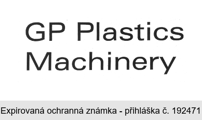 GP Plastics Machinery