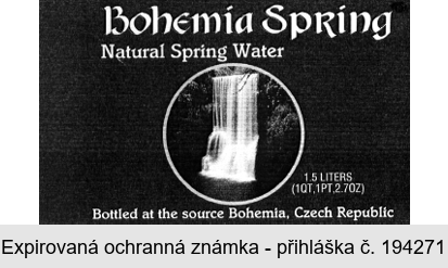 Bohemia Spring Natural Spring Water