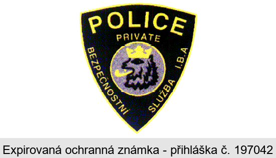 POLICE PRIVAT BEZPEČNOSTNÍ SLUŽBA I.B.A