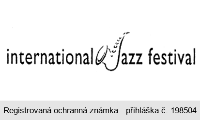 international Jazz festival