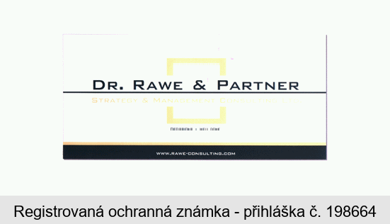 DR. RAWE & PARTNER STRATEGY & MANAGEMENT CONSULTING LTD.