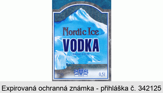 Nordic Ice VODKA DRINK COLD 1918