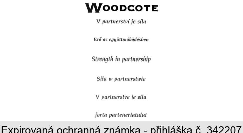 WOODCOTE V partnerství je síla Erő az együttműködésben Strength in partnership Siła w partnerstwie V pertnerstve je sila Forta parteneriatului