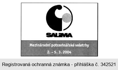 SALiMA Mezinárodní potravinářské veletrhy 2. - 5.3.2004