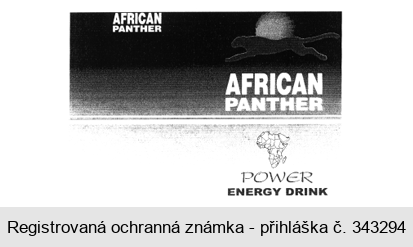 AFRICAN PANTHER AFRICAN PANTHER POWER ENERGY DRINK
