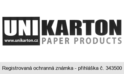 UNIKARTON PAPER PRODUCTS www.unikarton.cz