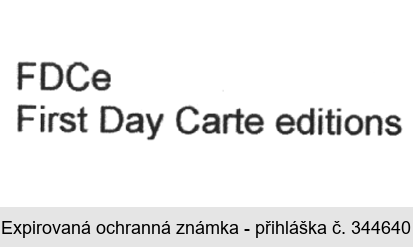 FDCe First Day Carte editions