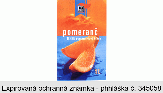 DELVITA pomeranč 100% pomerančová šťáva